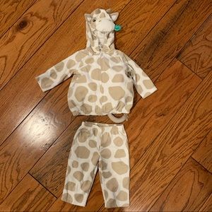 CARTER’S Giraffe Halloween costume 6-9 MOS